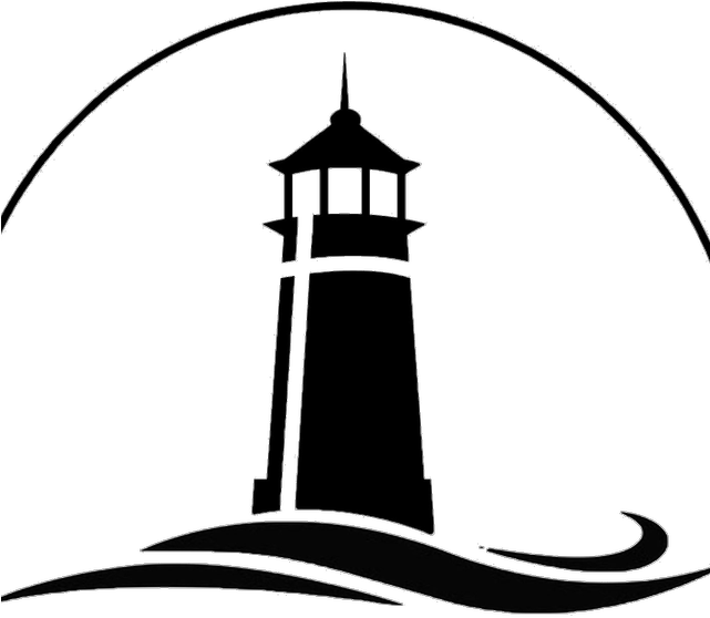 Lighthouse Silhouette Png Transparent (black)