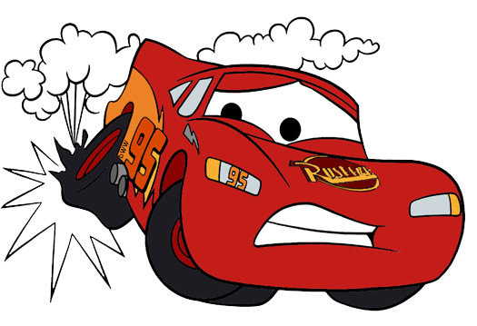 Lightning Mcqueen Png (black, red, white)