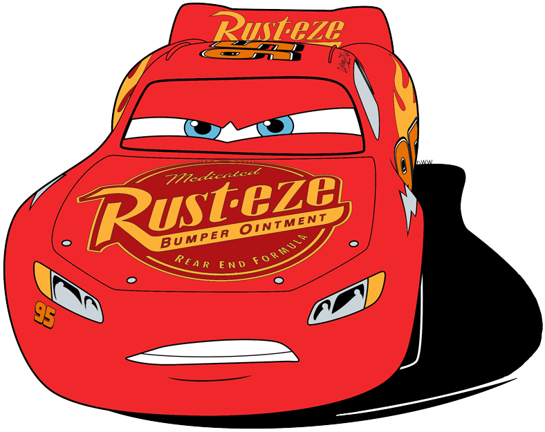 Lightning Mcqueen (black, red, white)