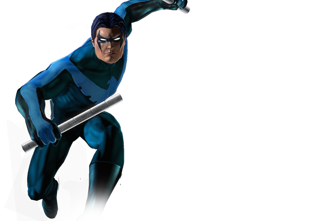 Nightwing Png Clipart (gray, silver, indigo, black, white)