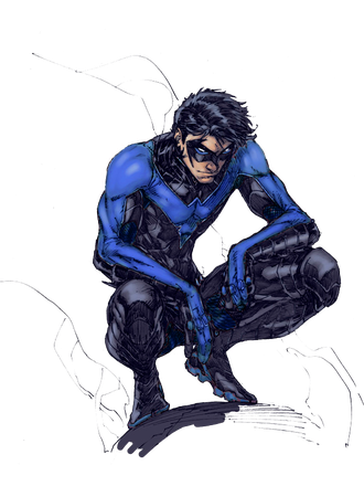 Nightwing Png File (black)