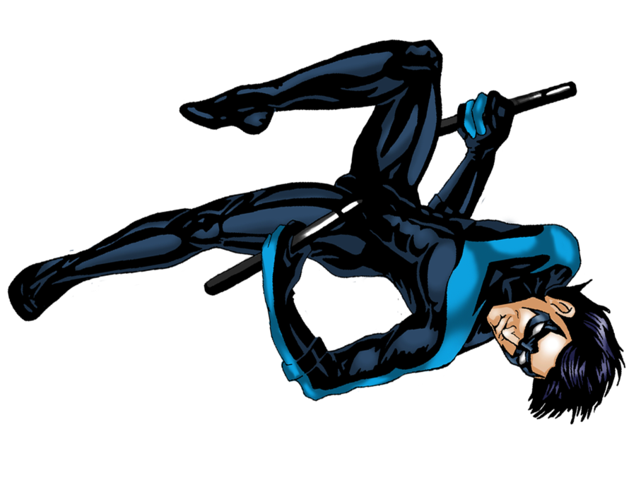 Nightwing Transparent Png (black)