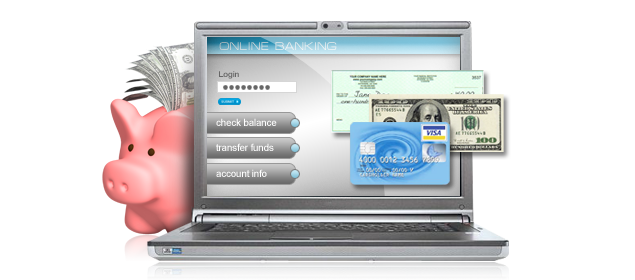 Digital Banking Png Image (gray, white, silver)