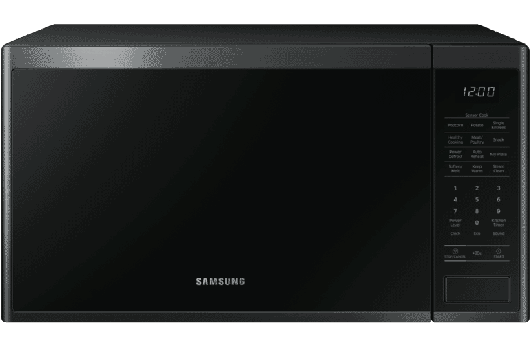 Digital Black Microwave Oven Samsung Png (gray, black)