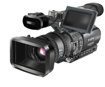 Digital Video Camera Png Clipart (black, indigo)