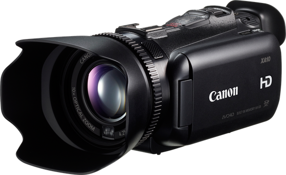 Digital Video Camera Transparent Png (black)