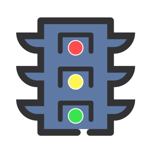 Signal Light Free Transparent Png Icon Download (black, gray)