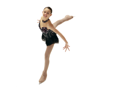 Figure Skating Png Clipart (white, beige)