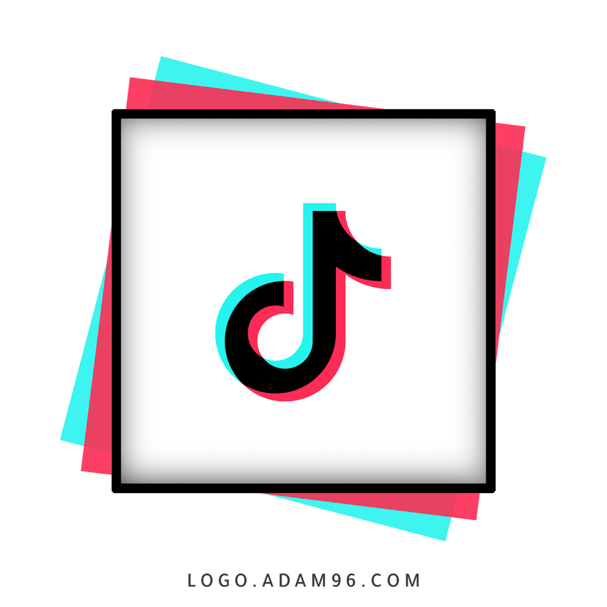 Tiktok Logo Png Clipart (black, silver, lavender, white)