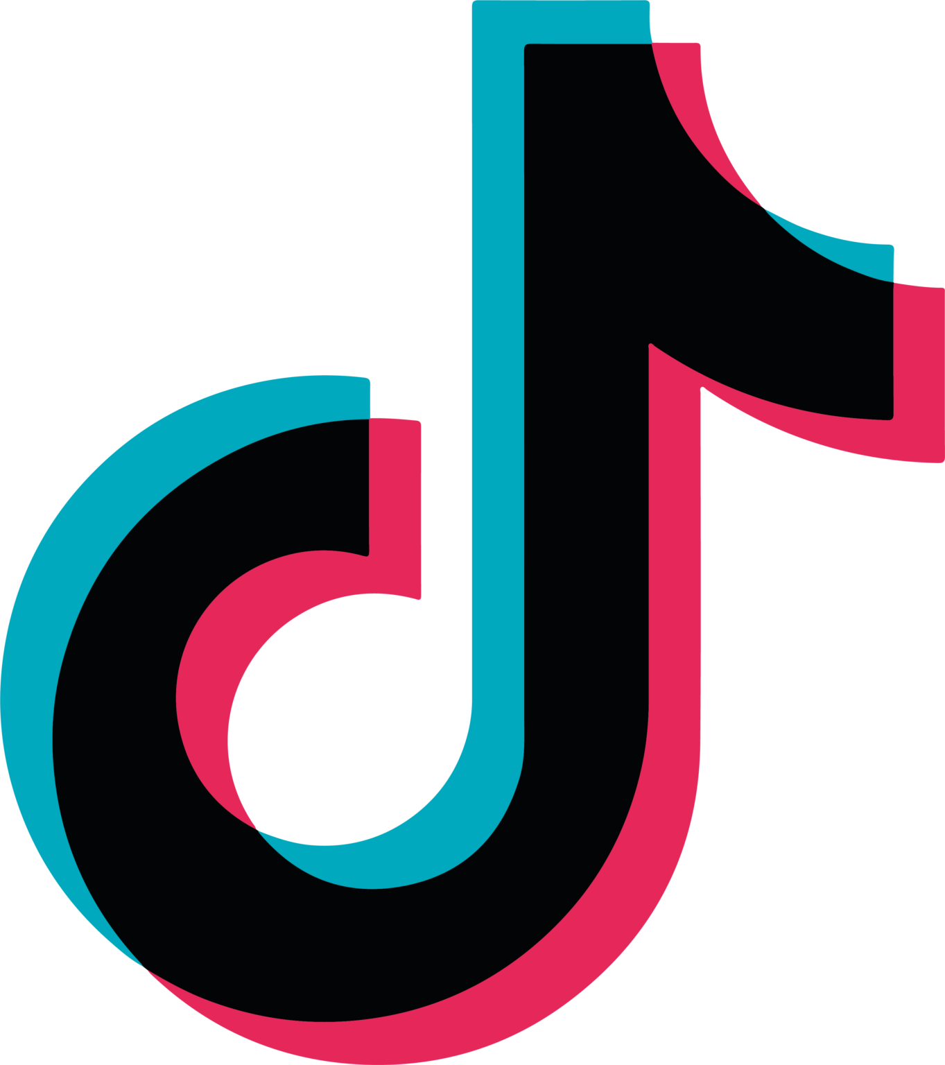 Tiktok Logo Png Image Hd (chocolate, black, teal, salmon)