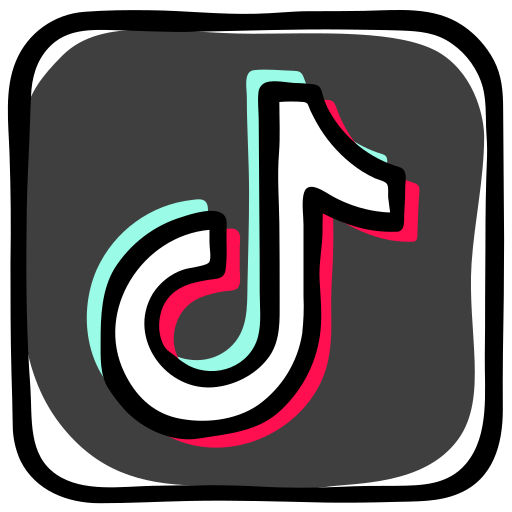 Tiktok Png Hd (indigo, black, red, white)