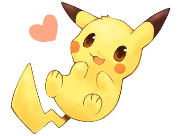 Pikachu Png Free Download (gold, white, pink, salmon)