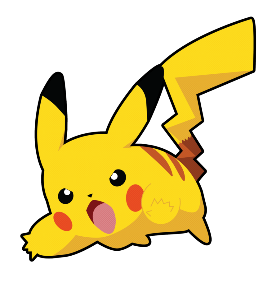 Pikachu Png Picture (black, gold, orange)