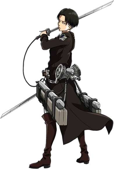 Mikasa Ackerman Png Hd (black)