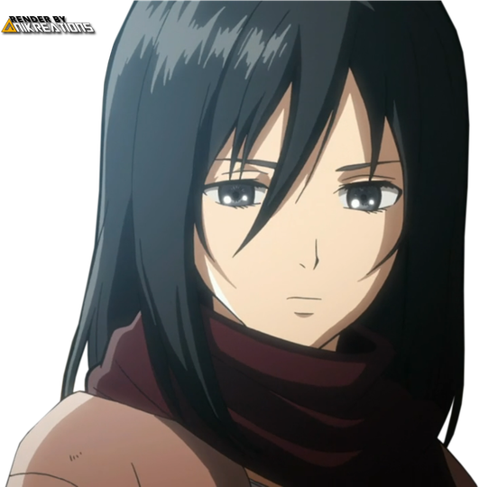 Mikasa Ackerman Png Photos (gray, pink, black)