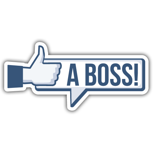 Like A Boss Transparent Png (gray, lavender, black, teal, white)