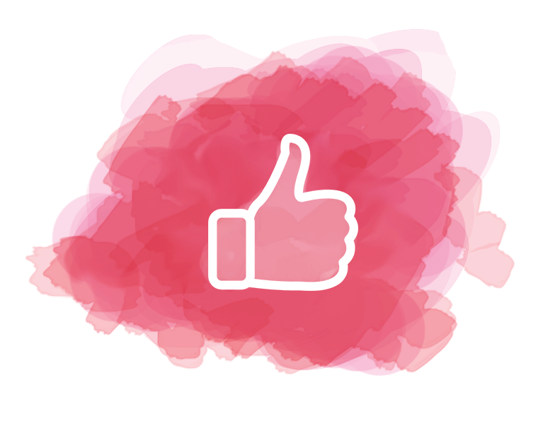 Like Button Png Image Hd (plum, white, black, salmon, pink)