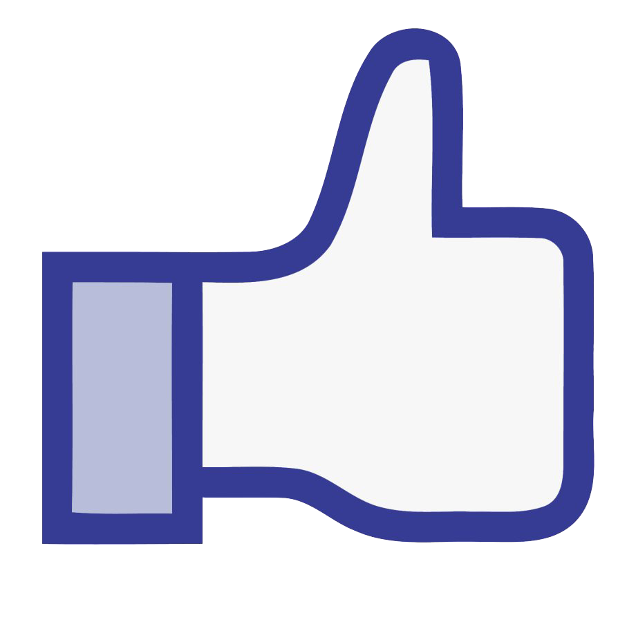 Like Button Png Image (indigo, white, silver)