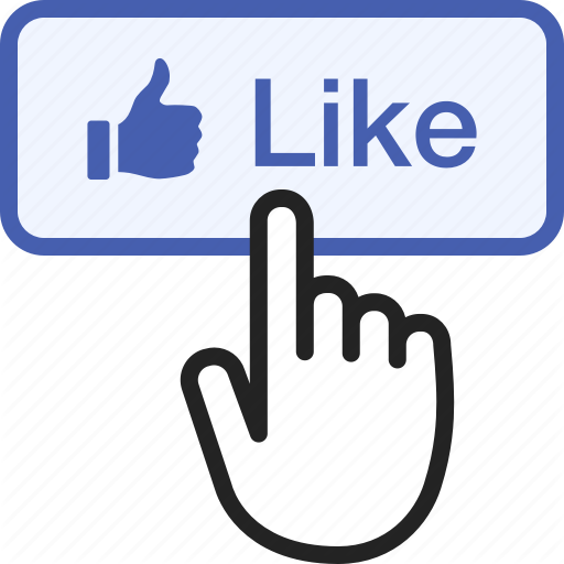 Like Button Png Photo (gray, black, lavender, white)