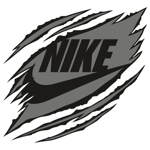 Nike Png Isolated Image (white, gray, black)