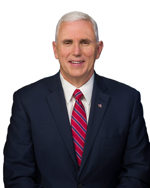 Mike Pence Png File (black)