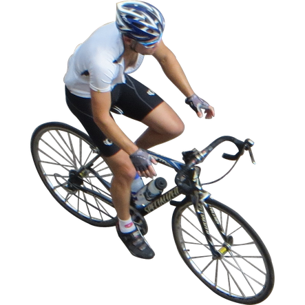 Bike Ride Png Image (black)