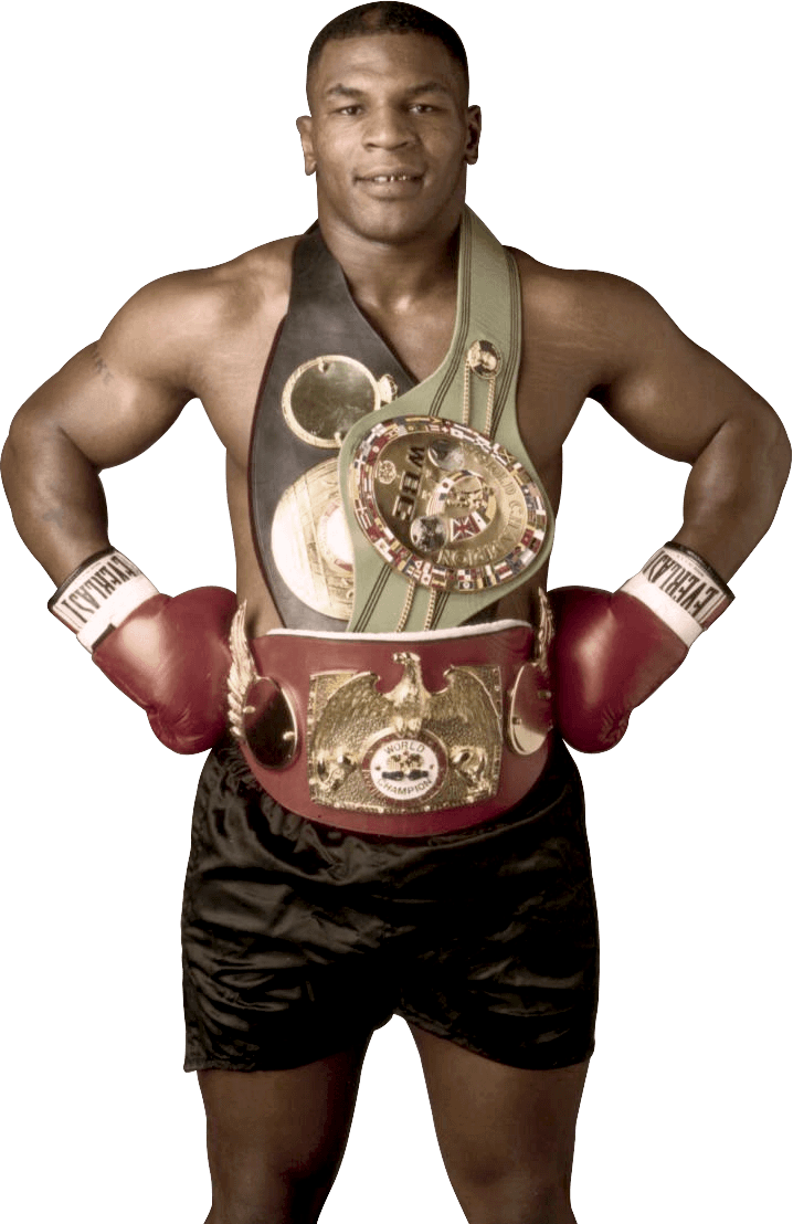 Mike Tyson Png File (gray, black)