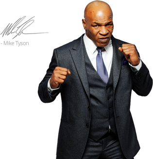 Mike Tyson Png Hd (black)