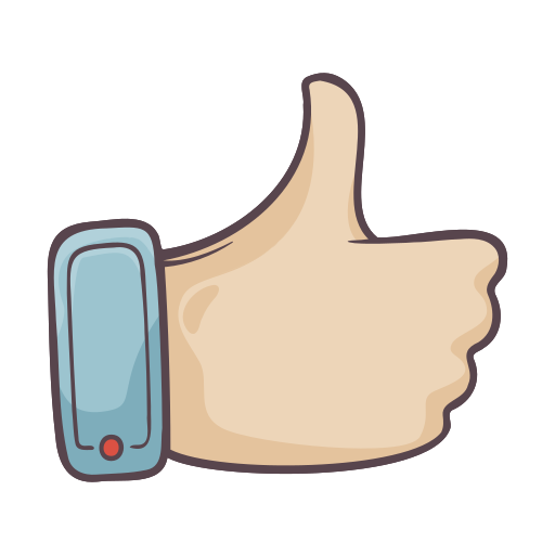 Like Finger Gesture Thumb Hand Social Media Facebook Icon Free Transparent Png Icon Download (silver, black, pink)