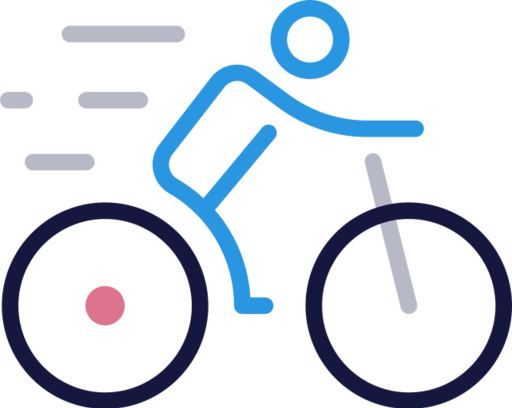 Bike Free Nobackground Png Icon Download Path (teal, black, navy)