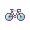 Bike Free Png Icon Download (silver, gray, black, indigo)