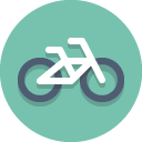 Bike Free Transparent Png Icon Download Path (silver, gray, black, white)