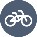 Bike Free Transparent Png Icon Download (gray, black, white)