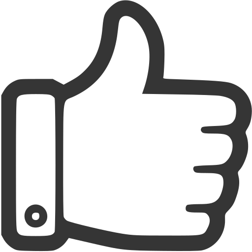 Like Thumb Up Icon Free Nobackground Png Icon Download (black, indigo)