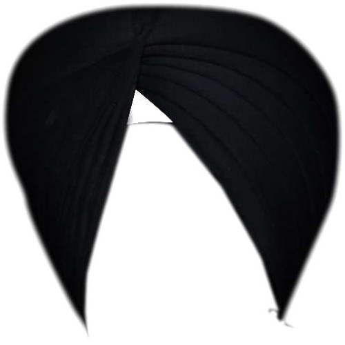 Sikh Turban Png Transparent Hd Photo (black, white)