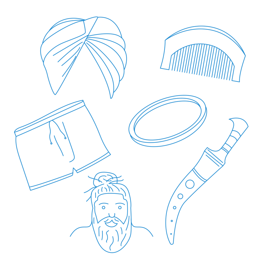 Sikhism Png Picture (black, teal, navy)