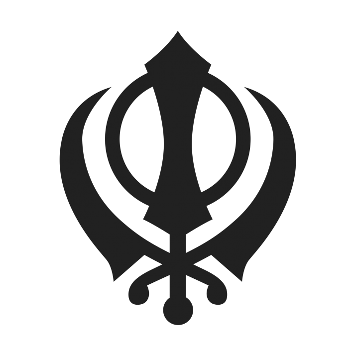 Sikhism Religion Png Photo (black)