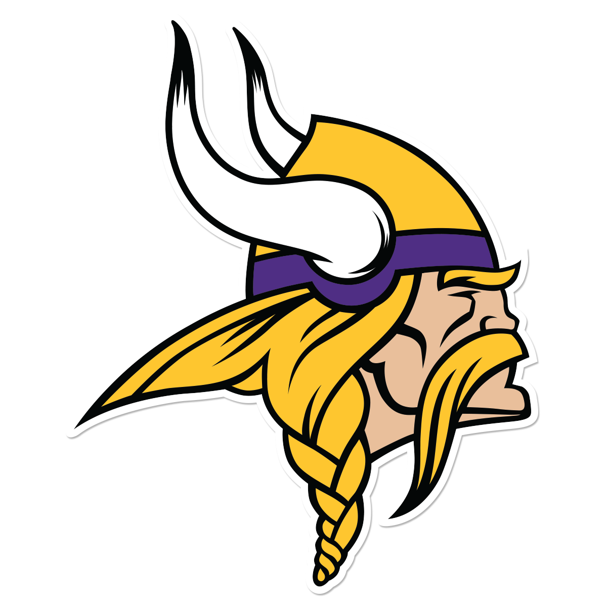 Vikings Png Pic (black, gray, pink, white, gold)