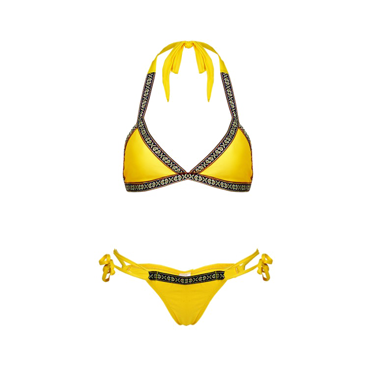 Bikini Png File (white, gold)