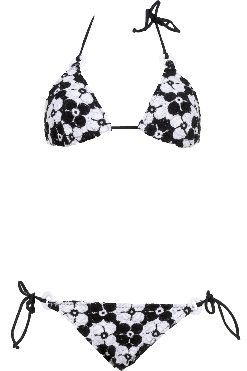 Bikini Png Image File (lavender, white)