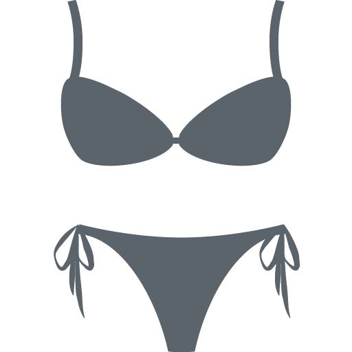 Bikini Png Picture (black, gray)