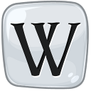 Wikipedia X Free Nobackground Png Icon Download (silver, lavender, black, white)