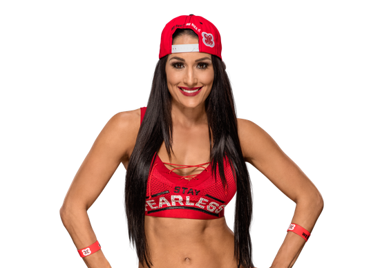 Nikki Bella Png File (black, salmon)