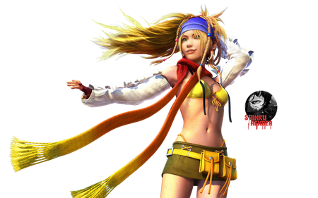 Rikku Background Png (black)