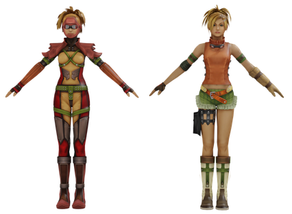 Rikku Png Free Download (black)