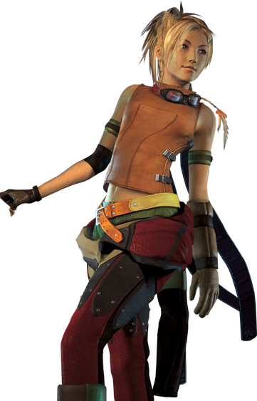 Rikku Png Image (black)