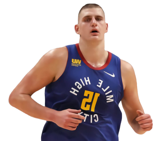 Nikola Jokic Png Hd (white, indigo, navy, black)