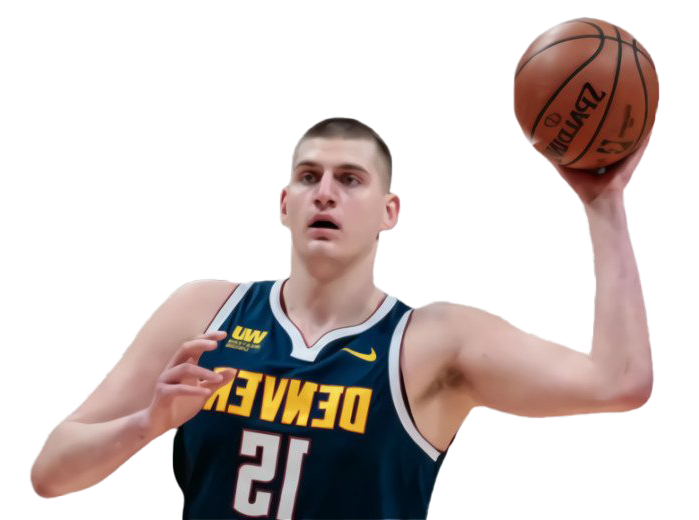 Nikola Jokic Png Isolated File (white, black)