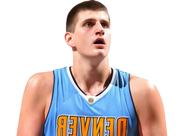 Nikola Jokic Png Isolated Hd (pink, chocolate, silver, salmon, white)