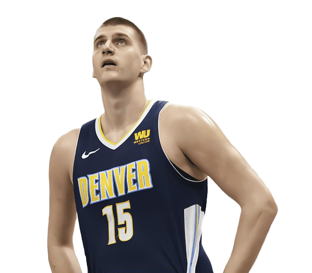 Nikola Jokic Png Transparent (white, black)